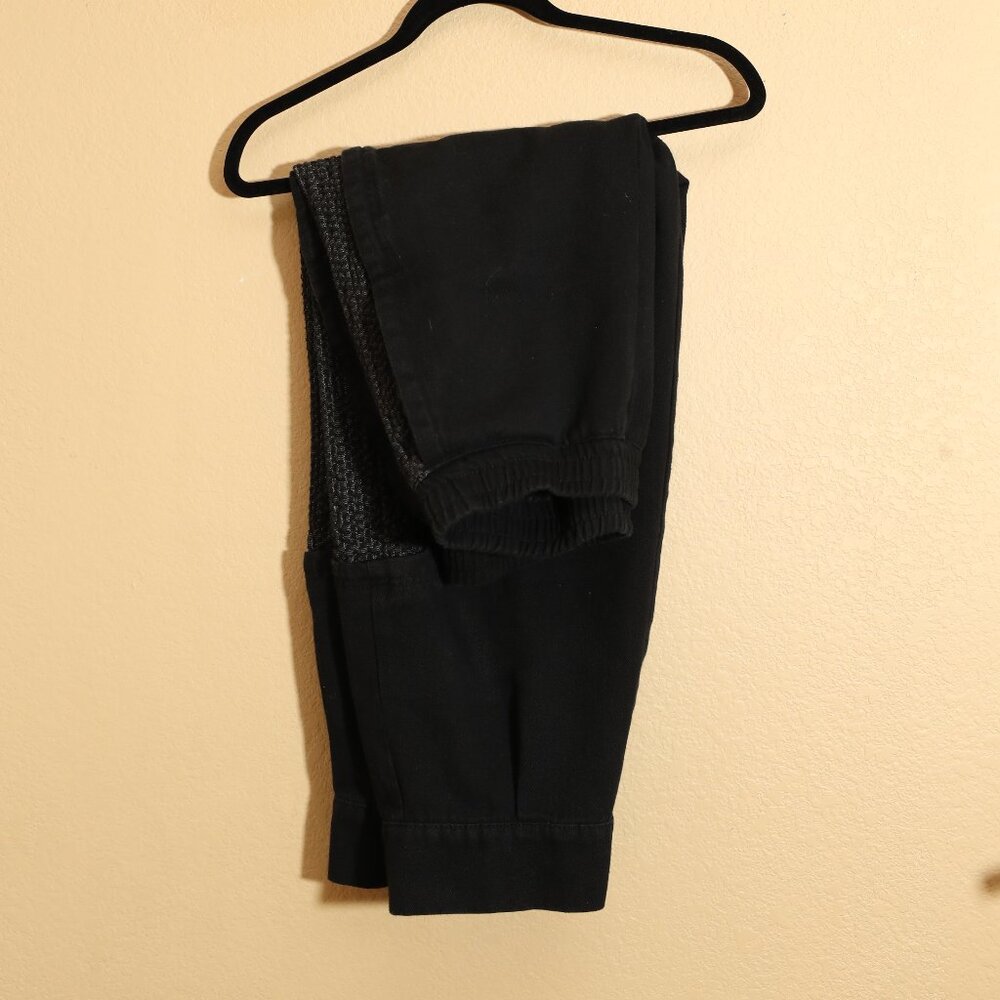 Black Side Pattern Sweatpants (L) - image 1